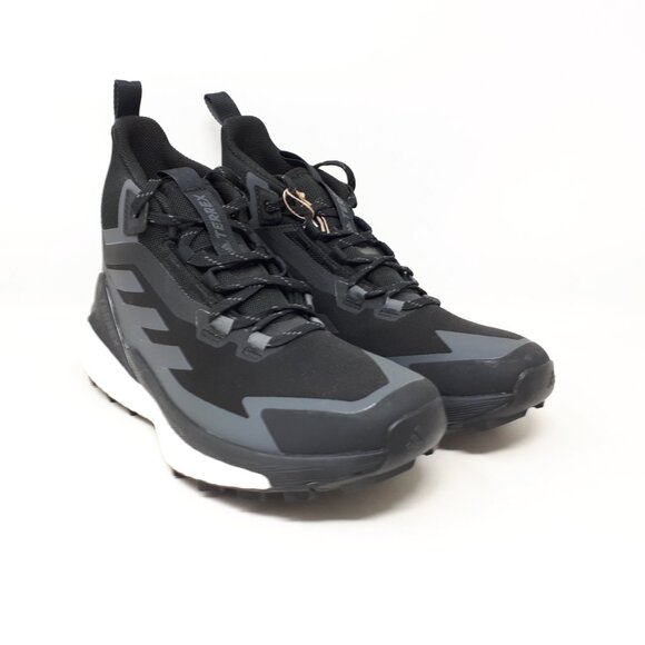 Adidas Terrex Free Hiker 2 Gore-Tex GTX Hiking Trail Shoe Boot Womens 8 US Black - Picture 4 of 12